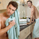 Image for article titled Scott Foley Shirtless Is a Great Way to Sell Me Sheets and Towels